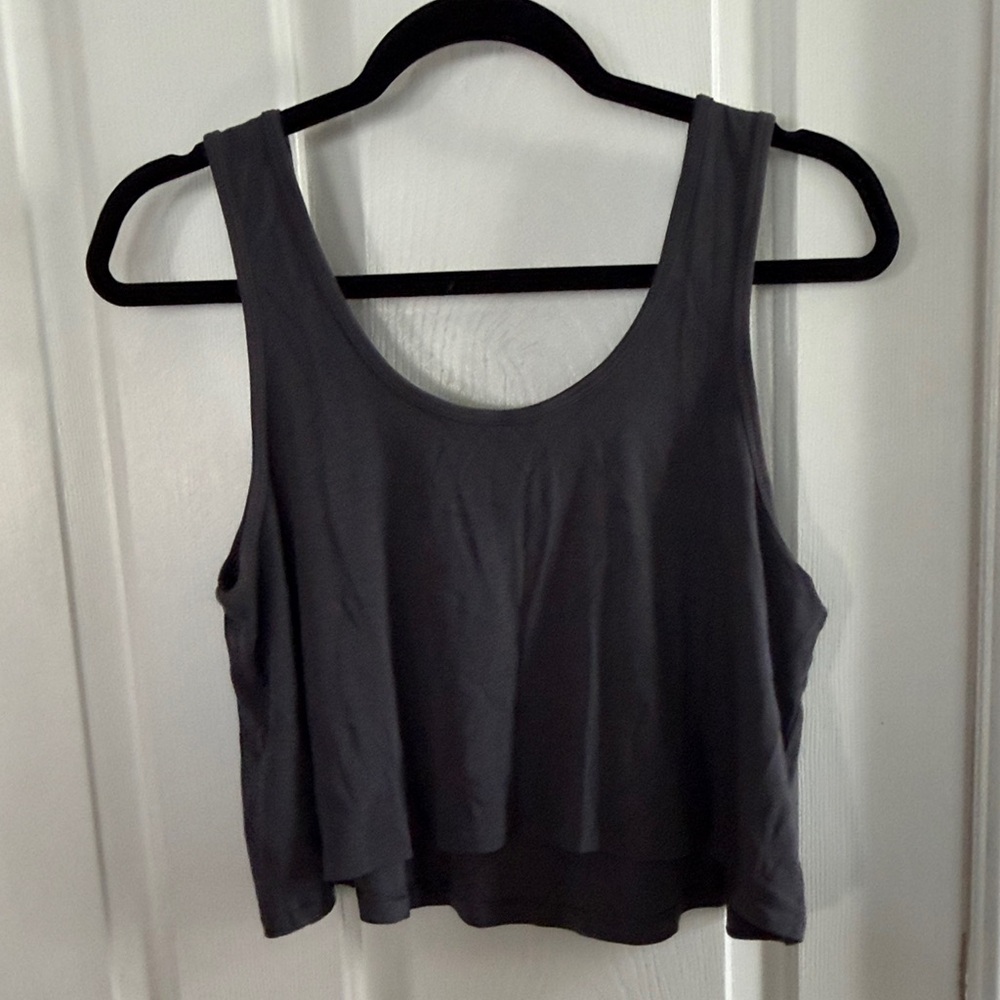 Fabletics Women's Gray Tank Top - Picture 4 of 4